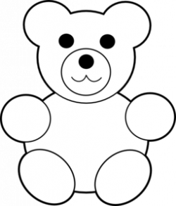 Teddy Bear Silhouette Clip Art at GetDrawings.com | Free for ...