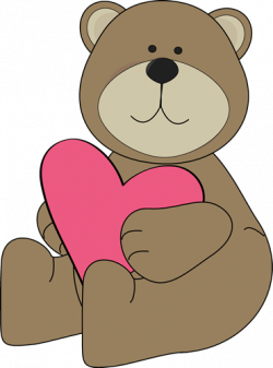 Valentine's Day bear. | Valentine's Day Clip Art | Pinterest | Bears ...
