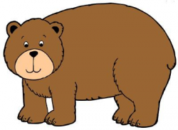 Cute brown bear clipart free clipart images | Christmas ...