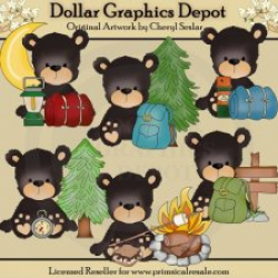 Camping / Hiking Clip Art : Dollar Graphics Depot - Quality Graphics ...