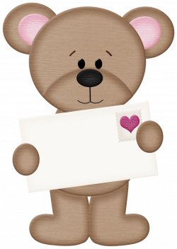 Valentine Bear PNG Clipart | Rámiky na fotky | Pinterest | Bears ...