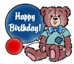Happy Birthday Bear Clipart