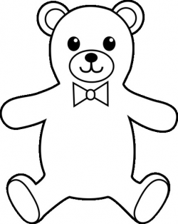 Teddy Bear Drawing Outline at GetDrawings.com | Free for personal ...