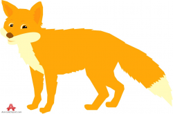 Beautiful Fox Animal Clipart | Free Clipart Design Download