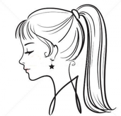 Beautiful Girl Face | Free Images at Clker.com - vector clip art ...