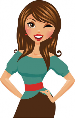 beautiful girl clipart 3 | Clipart Station