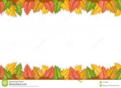 Beautiful Fall Border Clipart