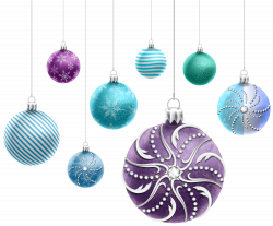 Beautiful Christmas Ornaments PNG Clipart Image | Gallery ...