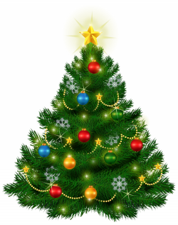 Beautiful Christmas Tree PNG Clipart - Best WEB Clipart