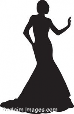 Silhouette Dress at GetDrawings.com | Free for personal use ...