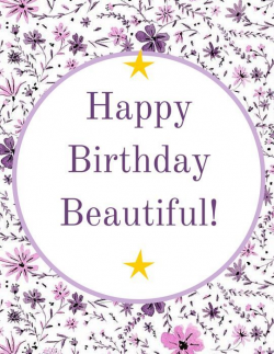 28+ Collection of Happy Birthday Beautiful Clipart | High quality ...
