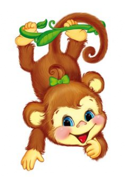 monkey sitting in a bucket cartoon | Cartoon Monkeys Grandsoncoming ...