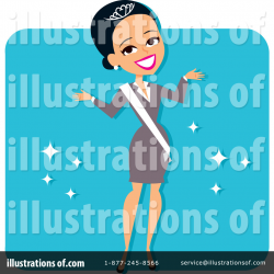Beauty Pageant Clipart #45835 - Illustration by Monica