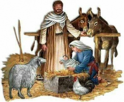 Nativity Scene Clip Art | Nativity manger scene beautiful.bmp ...