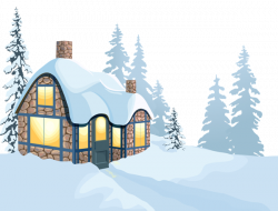 Winter House and Snow PNG Clipart Image | Gallery Yopriceville ...