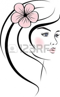 Picture of a Beautiful Woman in Profile with Aristocratic Features ...