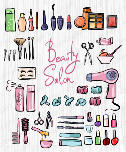 48 Beauty Salon Clipart, Hairstyle, spa salon, Сosmetics Clipart ...