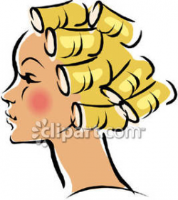 Beauty School Mannequin - Royalty Free Clipart Picture