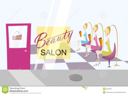 Beauty Salon With Three Ladies Stock Images - Image: 2315634 ...