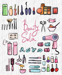 48 Beauty Salon Clipart Hairstyle spa salon Сosmetics