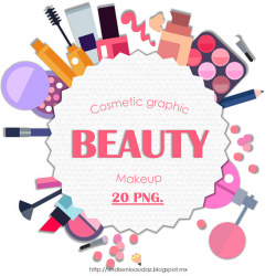 Clipart Beauty Makeup-Set de Clipart png beauty-clip art