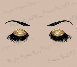 Luxury Eyes Clipart princess makeup sparkle clip art glitter