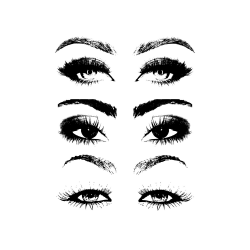 Eye Stamp Clip Art - Clip Art Eyes, Beauty Clip Art, Eye Stamps, Eye ...
