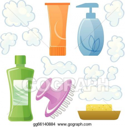 Vector Stock - Bottles of body and hair care and beauty ...