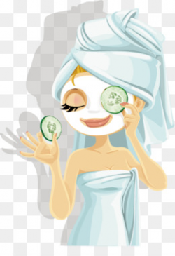 Free download Day spa Facial Beauty Parlour Clip art - Beauty mask png.
