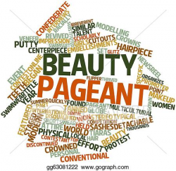 Stock Illustration - Beauty pageant. Clipart gg63081222 - GoGraph