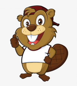 Smiling Beaver, Beaver, Lovely Beaver PNG Image and Clipart for Free ...