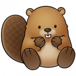 beaver | Hawaii five O | Cute animal clipart, Animal ...
