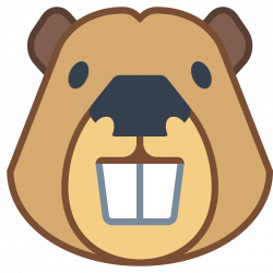 Beaver Icon Clipart | Web Icons PNG