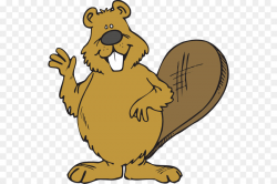 Beaver Clip art - Waving Hi Cliparts png download - 588*600 - Free ...