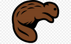 Beaver Fur trade Clip art - Brown Beaver png download - 600*547 ...