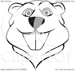 Beaver Silhouette Clip Art at GetDrawings.com | Free for personal ...