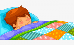 Sleeping Child, Cartoon, Quilt, Bed PNG Image and Clipart for Free ...