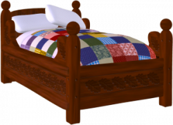 Cozy Bed Clipart