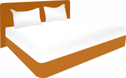 Clipart - Double bed