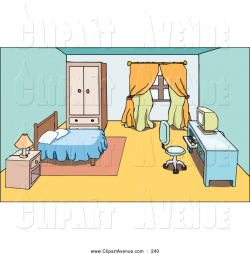 Clip Art Bedroom #5 Avenue Clipart Of A Bedroom Furniture ...