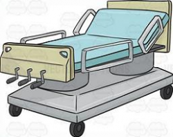 Free hospital bed Clipart
