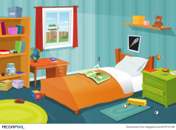 Some Kid Bedroom Illustration 27910168 - Megapixl