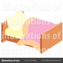Bed Clipart #38142 - Illustration by Alex Bannykh