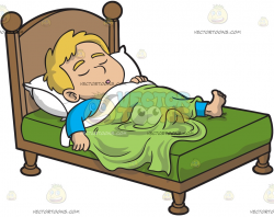 28+ Collection of Boy Sleeping In Bed Clipart | High quality, free ...
