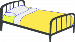 Clipart - Single Bed