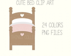 Bed clipart | Etsy