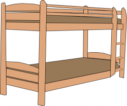 Free Bunk Bed Clipart - Clip Art Image 1 of 2