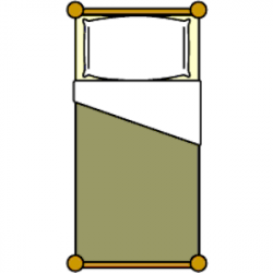 28+ Collection of Bed Top View Clipart | High quality, free cliparts ...