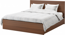 Modern Wooden Bed transparent PNG - StickPNG