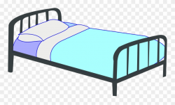 Cartoon Bunk Beds - Transparent Background Bed Clipart - Png ...
